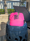 Reflective Hot Pink FLA LIV'N Logo