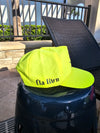 Reflective Om Hat Neon Yellow