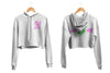 Love Vs Hate Joker Colorway Cropped Hoodies